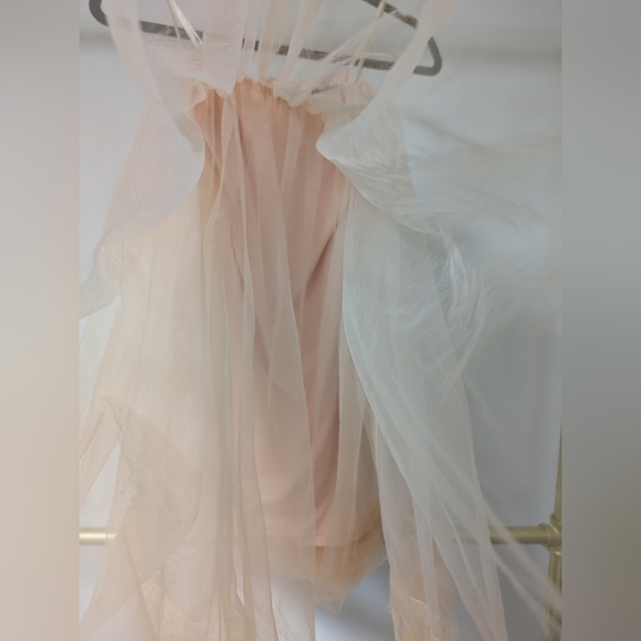 Akira- Sold Out FAIRY LIKE RUFFLED TRIM STRAPLESS DRESS - Picture 9 of 12